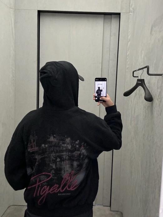 B家 街景泰迪连帽外套（JN） 商品图1