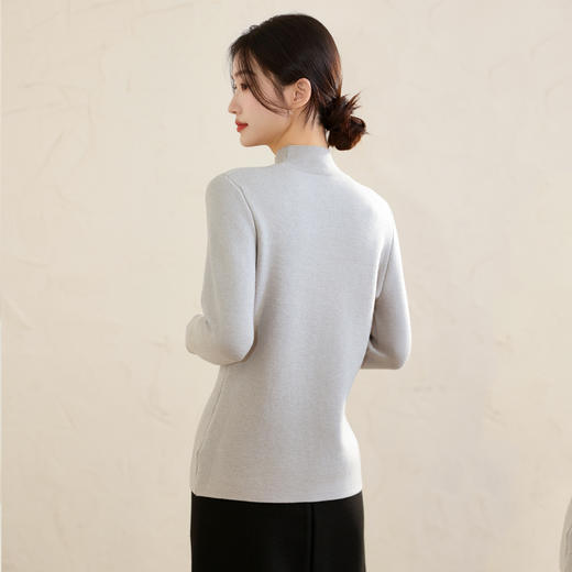 木言欢一体水貂绒毛衣，内里是厚厚软软的水貂绒！贴身穿软糯丝滑感 商品图10