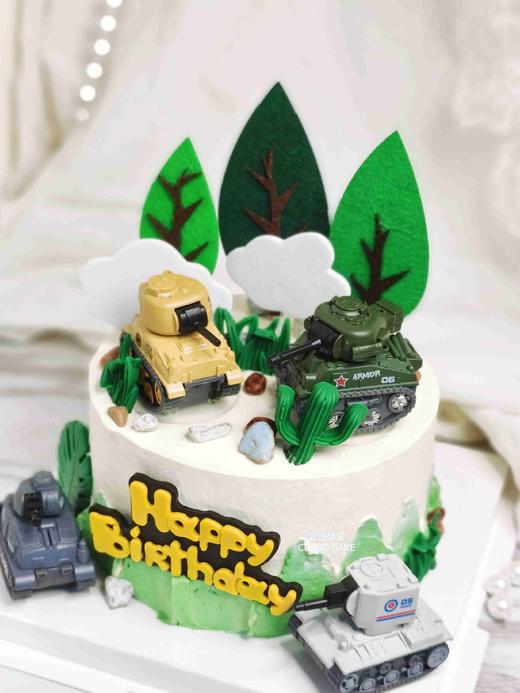 【坦克主题蛋糕】 商品图2