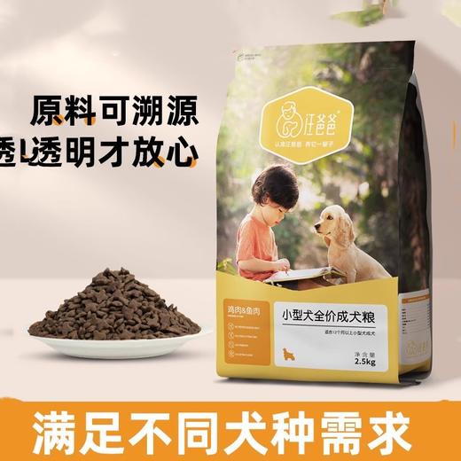 汪爸爸狗粮通用型泰迪金毛柯基小型犬幼犬成犬宠物专用旗舰店官方 商品图0