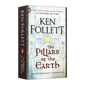 圣殿春秋 英文原版 The Pillars of the Earth 中世纪三部曲1 英文版科幻历史小说 巨人的陨落作者肯福莱特Ken Follett 正版进口书