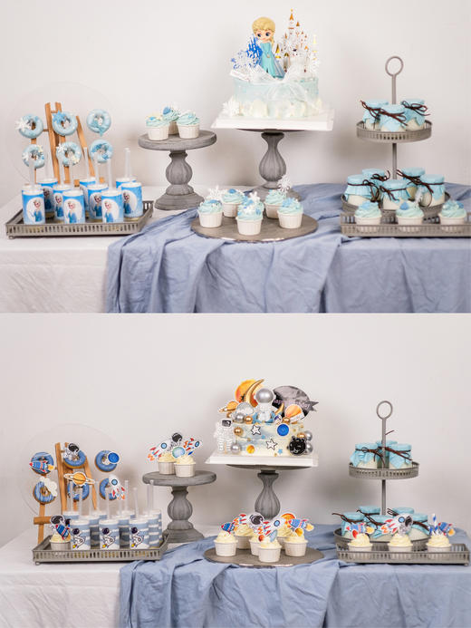 爱莎公主/宇航员主题甜品台 商品图0