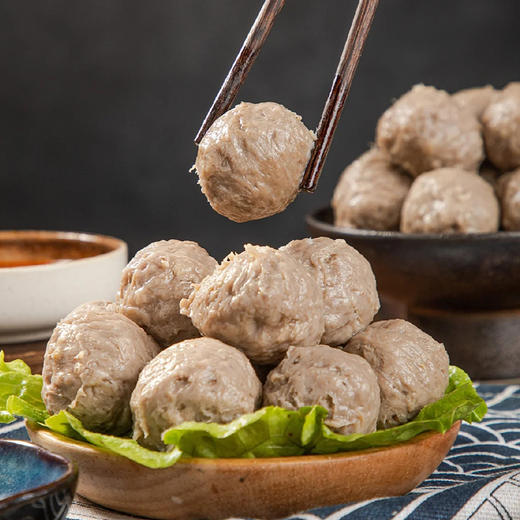 荷美尔牛肉丸1kg(115080)冷冻牛肉丸 肉丸子烧烤火锅原料Beef Meatbails(顺丰发货) 商品图3