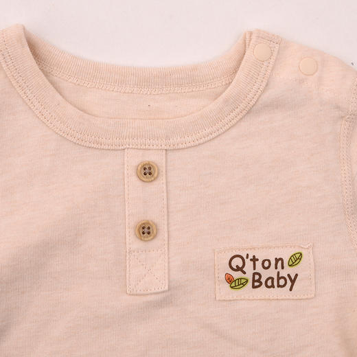 棉果果春秋季新疆彩棉上衣套头T恤M101140199010 商品图2