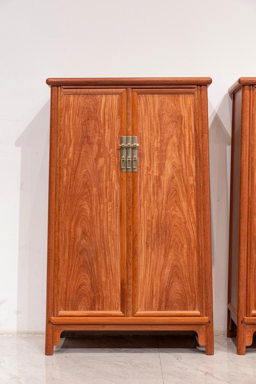 红桥红  家具严选  缅甸花梨（大果紫檀）【 125 明式素面 小圆角柜】 商品图2