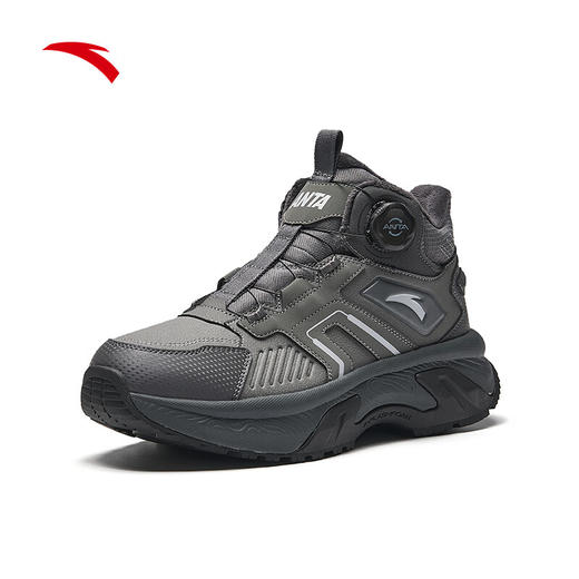 安踏无界加绒棉鞋冬季男子保暖户外防滑耐磨高帮运动鞋112518964 商品图0