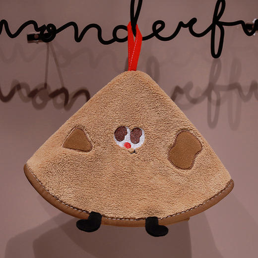 【美好小物擦手巾，便携生活，方便实用】可爱擦手巾挂式 挂式加厚小毛巾 儿童卫生间 厨房吸水抹布 速干搽手巾-QQ 商品图7