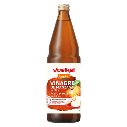 Voelkel有机无糖型苹果醋原浆德米特Demeter德国进口 商品图0