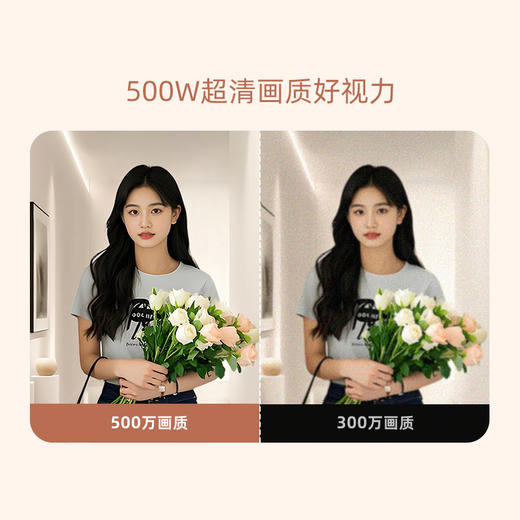 【朋友圈专享】360可视门铃6 哨兵版 哨兵模式 500万超清夜视 180°超清大广角 AI人形侦测 5米超高清红外夜视 商品图4