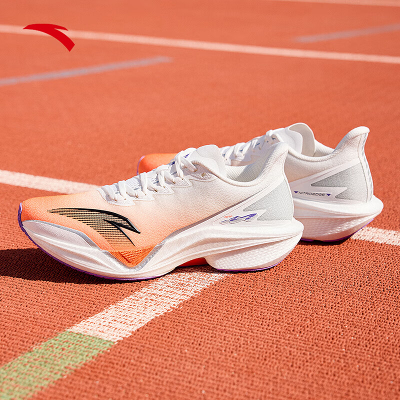 （色差，介意勿拍）安踏马赫5代丨专业跑步鞋男女中考体测竞速训练运动鞋子112515583