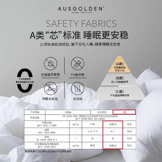 Ausgolden澳洲进口羊毛被100纯羊毛四季通用单人被子冬天加厚保暖 商品图4