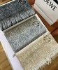 火爆全网的 Lo**e，原单品质!双面Anagram 缇花图案围巾（TL） 商品缩略图0