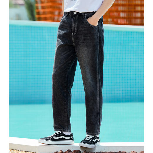 gxgjeans男装夏季热卖牛仔长裤11D1050160C 商品图2