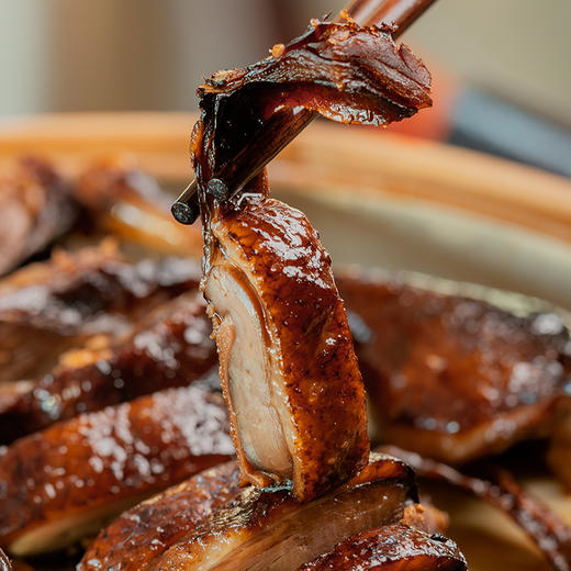 金字酱麻鸭700g整只酱货板鸭卤味熟食老字号浙江特产杭州酱板鸭 商品图3