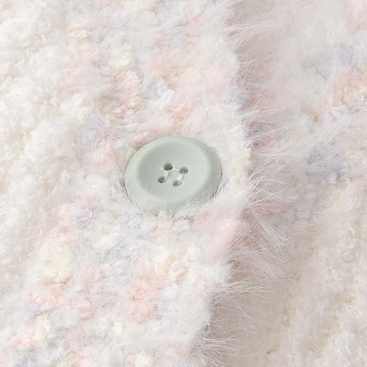 洁丽雅秋冬半边绒家居服套装时尚小香风年轻女孩柔软舒适睡衣套装 商品图5