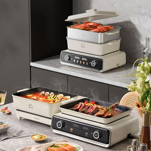 【小程序】小熊/Bear 电烤炉 DKL-N21P2-P01 米黄色 商品图4