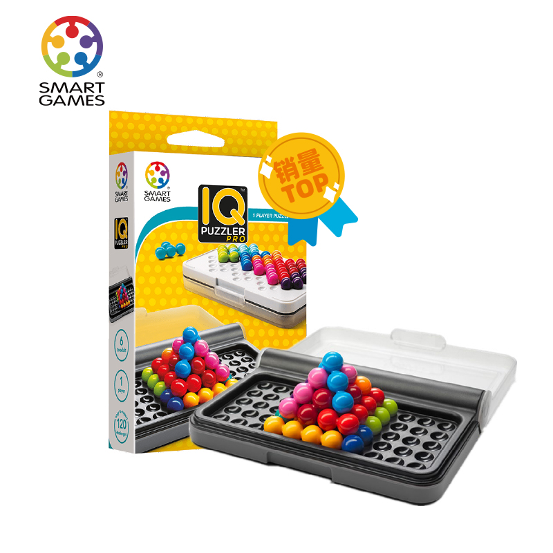 SmartGames IQ Puzzler  智慧大作战 桌游 适合年龄6+ 儿童益智 比利时游戏  SG455