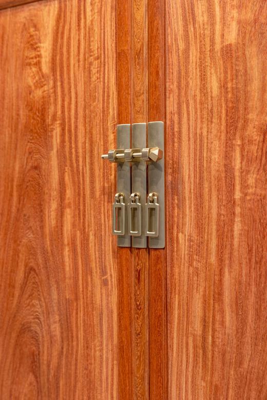 红桥红  家具严选  缅甸花梨（大果紫檀）【 125 明式素面 小圆角柜】 商品图4