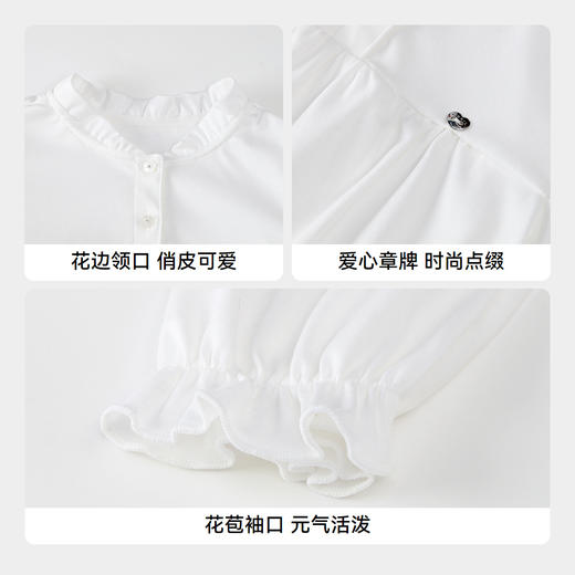 女童长袖上衣春季新款安奈儿童装实体店同款XG511554 商品图4