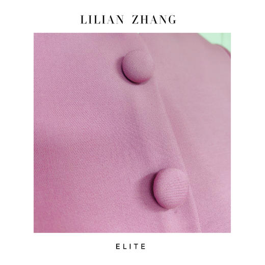 C——“定制”——精奢风——复古杰奎琳婉约风胭脂粉连衣裙   2401123 商品图1