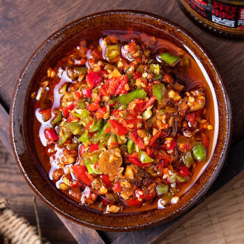 古蜀味道辣椒酱210g彩椒酱下饭菜双椒剁椒酱特辣鲜辣拌饭拌面下饭酱 /粮油调味 /调味品 /中式酱料 商品图4