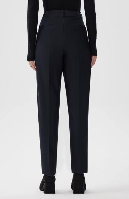 朗姿通勤高腰羊毛西装裤LCEK02WPT224A61 商品图3