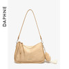 【达芙妮】百搭通勤斜跨小方包DFN10191杏色 商品缩略图1