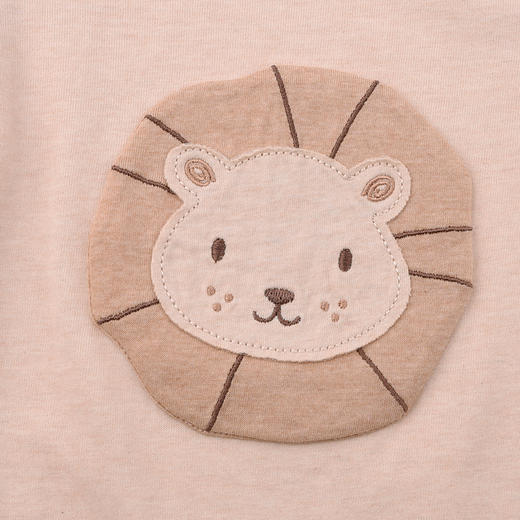 棉果果春秋季新疆彩棉纯棉套头哈衣爬服套头连体衣M101727199007 商品图1