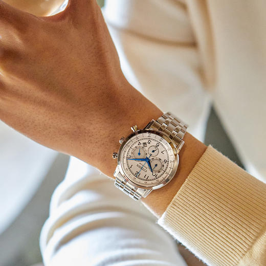 西铁城/CITIZEN光动能系列多功能不锈钢商务男表CA4630-53A 商品图4