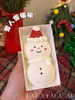 【圣诞节】可爱雪人草莓雪媚娘（动物奶油 草莓粒夹心） 商品缩略图0