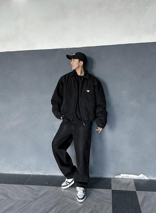 P家 三角标单宁棉服夹克外套（JN） 商品图2