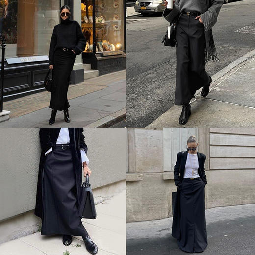 【商场同款】麦檬冬梭织长裙5EA242181 商品图4