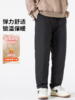 年货节！25冬季加厚羊羔绒男士百搭裤男冬季新款宽松加厚保暖裤子休闲直筒长裤 商品缩略图1