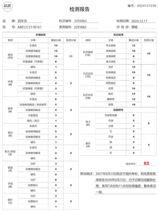 百年灵AB0121211B1X1 商品图11