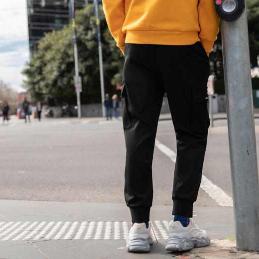 gxgjeans男装多口袋工装裤男束脚运动裤JY102928E 商品图3