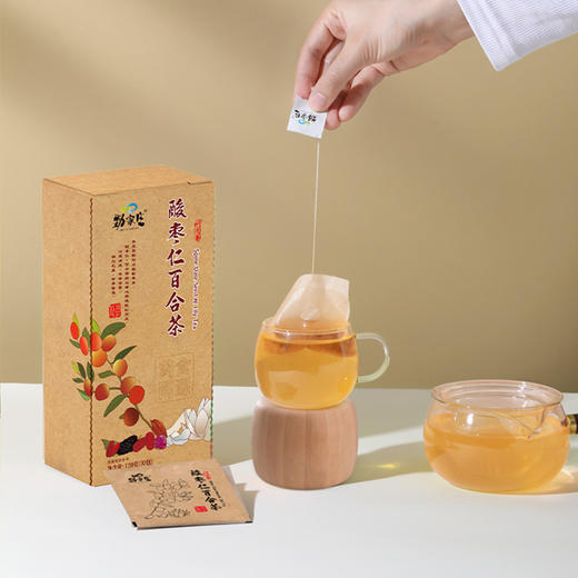 酸枣仁百合茶 120g  30包/盒 商品图5