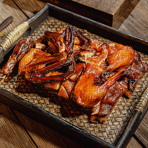 金字酱麻鸭700g整只酱货板鸭卤味熟食老字号浙江特产杭州酱板鸭 商品图2