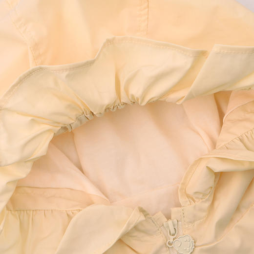 棉果果春季新品商场同款女童花边连帽外套M122100325072 商品图4