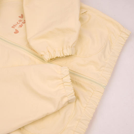 棉果果春季新品商场同款女童花边连帽外套M122100325072 商品图3