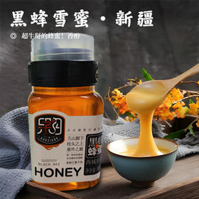 【黑蜂蜂蜜/天山雪蜜•新疆】新疆果子沟 无添加  无蔗糖