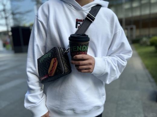 F家 薯条刺绣连帽卫衣（JN） 商品图3