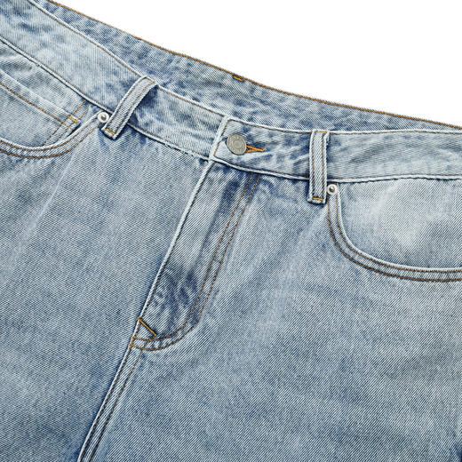 gxg.jeans男装秋季浅色牛仔长裤J24X053153 商品图4