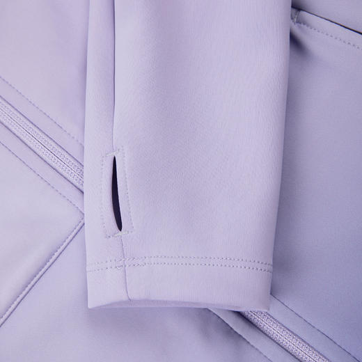 水孩儿童装春季新款女童运动外套儿童抑菌高弹力上衣半高领长袖拉链衫 商品图3