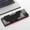 【电竞机械键盘，竞技游戏办公通用~】新款k919有线机械键盘 多拼色混光87键 青轴电竞游戏 办公笔记本键盘-QQ 商品缩略图11