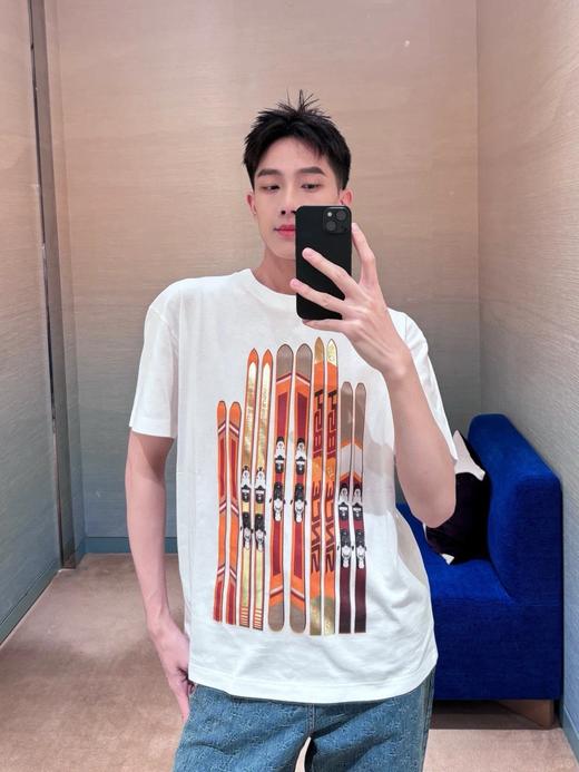 驴家 滑雪板金箔圆领短袖（JN） 商品图2