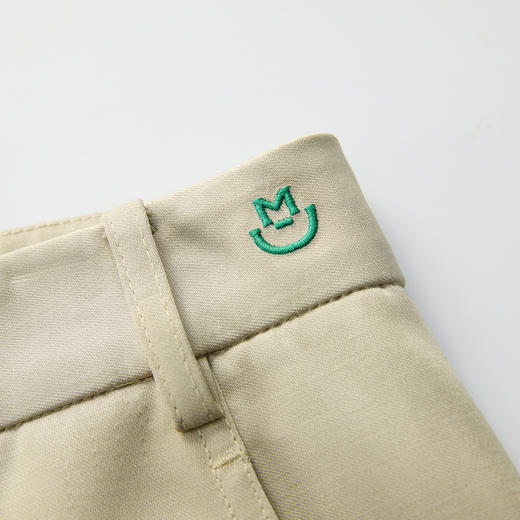 谜底直筒裤九分裤女2025春季新品光泽感百搭宽松休闲裤251MK0140 商品图3