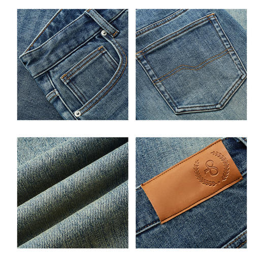 gxg.jeans男装秋季热卖牛仔长裤J24X053155 商品图3