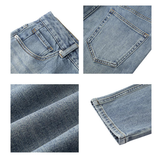 gxg.jeans男装2024年春季新款牛仔长裤JFX10502571 商品图3