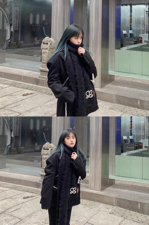 Lo**e超美新款马海毛胸针款围巾！超级推荐入手！（TL） 商品图2