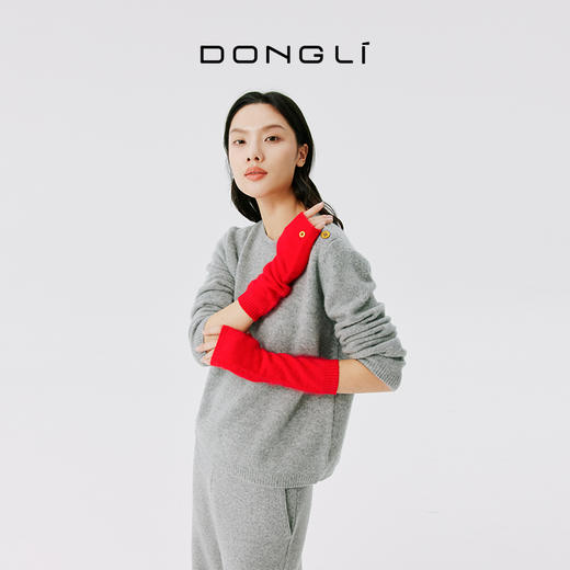 东黎 • 山羊绒女士拉毛手套 5019 商品图4